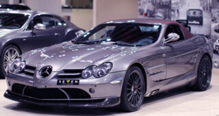 เปิดประมูลรถแบบ Mercedes-Benz SLR McLaren 722 S สุดหายากในตะวันออกกลาง