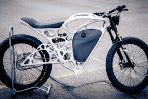 APWorks Light Rider "มอเตอร์ไซค์ไฟฟ้า เฟรมเครื่องพิมพ์ 3 มิติ"