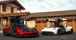 รถสปอร์ตแบบ "Pagani Huayra BC" รุ่นใหม่ถูกสะสมโดย Benny Caiola