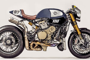 Panigale Racer Custom "ฉลามสีน้ำเงิน"