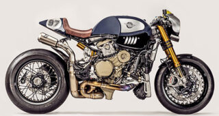 Panigale Racer Custom "ฉลามสีน้ำเงิน"