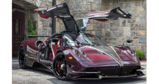 สวยโคตร! รถสปอร์ตแบบ Pagani Huayra BC โฉมคาร์บอนไฟเบอร์โผล่มาอีกสีแล้ว