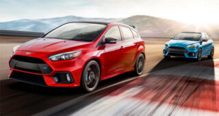 Ford จัดให้เปิดตัวรถแบบพิเศษ Limited Edition แบบสปอร์ตของ FOCUS RS