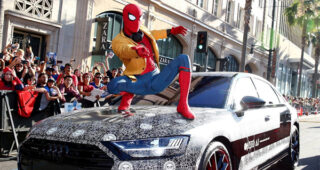 ซุ่มเงียบ! Audi A8 เปิดตัวแล้วจ้าพร้อมกับ Spiderman สุดตระการตา