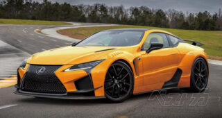 มาสิ๊! Lexus เปิดตัว "LC F" รุ่นใหม่ท้าชน "Nissan GT-R"