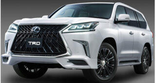 อย่างงาม! โชว์รูปภาพแบบ HD ของรถแบบ "Lexus LX" รุ่นใหม่สุดสวยงาม