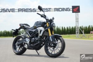 รีวิว Honda CB150R ขี่ในสนามทดสอบ เบา คล่อง เบรกเจ๋ง ออปชั่นแน่นตามราคา