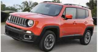 ดีขึ้น! เผยโฉมรถขนาดเล็กแบบ "Jeep Renegade" จิ๋วแต่แจ๋วต้อนรับปีใหม่