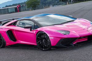 สวยปรี๊ดดด!! Liberty Walk โชว์ตัว "Lamborghini Aventador SV" สีชมพูสดใส