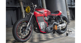 HARLEY-DAVIDSON FLH by Tricana Custom "เปลี่ยนครูสเซอร์ตัวแรง ให้เป็นคาเฟ่สุดเท่คันงาม"