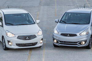 เอาบ้าง Mitsubishi อัพเดทรถแบบใหม่อย่าง Mirage และ Mirage G4 2018