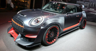 MINI เปิดตัวรถแบบพิเศษ "MINI JCW GP Concept" ฉลองครบ 50 ปีชนะรายการ Monte Carlo Rally