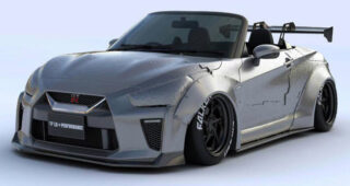 Liberty Walk ไม่รอช้าพร้อมเปิดตัวโปรเจคต์ใหม่อย่าง "Nissan GT-K"