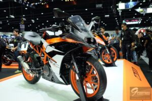 KTM เร่งเครื่องกระหึ่มส่งบิ๊กไบค์สายแข่ง “KTM RC 390” ลง Motor Expo 2017
