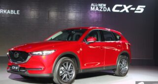 ชมภาพจริง 2018 Mazda CX-5 SUV คันใหม่ โดดเด่นด้วย Kodo Design และเทคโนโลยี Skyactiv เริ่ม 1.29-1.77 ล้าน