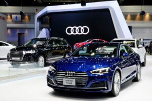 Audi เปิดหนัก Audi R8 Coupé V10 พร้อมเปิดตัวรถรุ่นใหม่ครั้งแรกในประเทศไทยถึง 2 รุ่นรวด ทั้งรุ่น A4 Avant Black Edition และ A5 Sportback ใน Motor Expo 2017