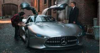 อย่างเท่! Mercedes-Benz ประกาศร่วมมือกับหนัง Justice League โชว์ตัวรถแบบ “Batmobile”