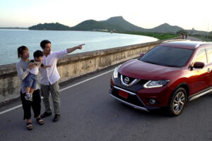 มุมน่ารัก หลังจอของนักแสดงหนุ่ม “เอ พศิน” และครอบครัว กับรถ NISSAN X-TRAIL