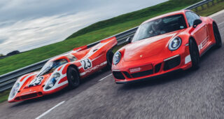 Porsche จัดให้เปิดตัวรถรุ่นพิเศษโฉมตำนานอย่าง 911 Carrera 4 GTS British Legends Edition