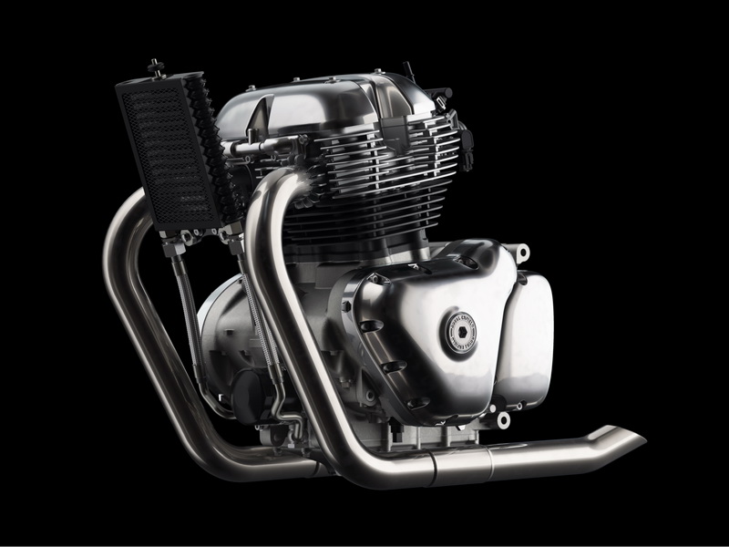 Royal Enfield 648cc Twin Engine LHS view_resize