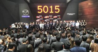 MAZDA สุดปลื้มยอดจองงาน MOTOR EXPO 2017 ทะลุ 5,000 คัน