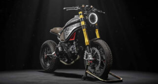 Naughty Qyadro Custom "เปลี่ยนโฉมสปอร์ตไบค์สุดเท่ ให้เป็นสแคมเบอร์สุดแนว"