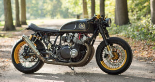 SUZUKI GS750 Custom "ตัวโหดของจริง ขยายซีซี. เป็น 844 ซีซี."