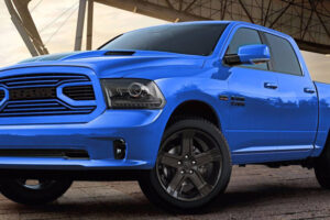 กระบะ RAM 1500 2018 มาพร้อมชุดแต่งฟ้าใสสุดสวยงาม "Hydro Blue Sport"