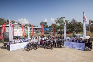 มิตซูบิชิ มอเตอร์ส ประเทศไทย มอบจักรยานคันที่ 1,100 ภายใต้โครงการ 'ร้อยฝัน ปั่นจักรยานไปเรียน'