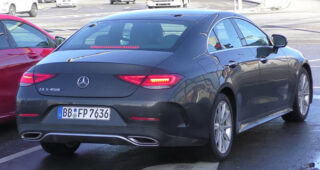 แอบถ่าย "Mercedes-Benz CLS 450" ก่อนโชว์ตัวในงาน LA Auto Show