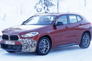 แอบแชะภาพ BMW ส่งรถแบบ "BMW X2 M35i" ตัวใหม่ทดสอบสุดสปอร์ตแล้วท่ามกลางหิมะ