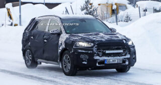 แอบซุ่ม! เผยภาพก่อนใครของเจ้า "Hyundai Tucson 2019" รถขนาดใหญ่จากแดนกิมจิ