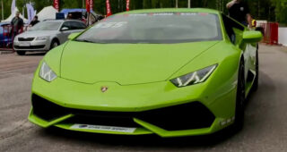 ลุ้นจัด! ชมคลิปประชันระหว่าง Lamborghini Huracan และ Nissan GT-R ชุดมันส์!!!!