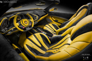 สวยด้วยแรงด้วย!!! Carlex Design จัดให้พร้อมเปิดตัวชุดแต่ง "Ferrari 488 Spider" โทนเหลือง-ดำสปอร์ตเต็มพิกัด