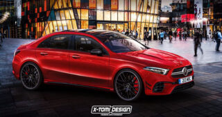 มาจนได้! X-Tomi มาไวจัดให้เปิดตัวชุดแต่งรถแบบ "Mercedes-Benz A-Class"