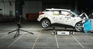 Toyota C-HR ผ่านมาตรฐานความปลอดภัยระดับ 5 ดาว ASEAN NCAP