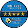 Toyota C-HR rating Plate