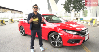 รีวิว NEW HONDA CIVIC SEDAN TURBO RS (Rallye Red) สีจี๊ดจ๊าด ขุมพลังเร้าใจ ดีไซน์ลงตัว