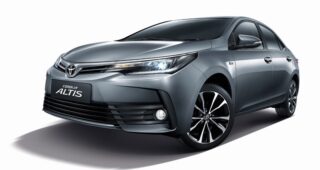 TOYOTA Corolla Altis เสริมทัพด้วยรุ่น 1.8S ใหม่ และรุ่น 1.8V พร้อม T-Connect Telematics