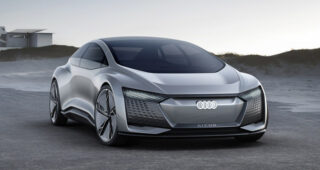 Audi จัดให้เปิดตัวรถแบบใหม่ “Aicon all-electric” แผนเผื่อในอนาคต