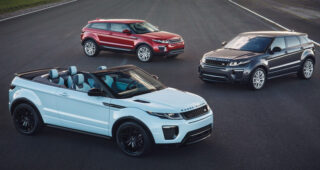 Range Rover Evoque พร้อมเปิดตัวรถแบบใหม่ในอนาคตรองรับปี 2019