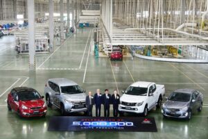 MITSUBISHI ฉลองความสำเร็จหลังผลิตรถยนต์ครบ 5 ล้านคัน