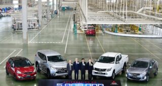 MITSUBISHI ฉลองความสำเร็จหลังผลิตรถยนต์ครบ 5 ล้านคัน