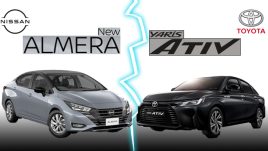 รีวิว เปรียบเทียบ 2023 Nissan Almera VS Toyota Yaris ATIV