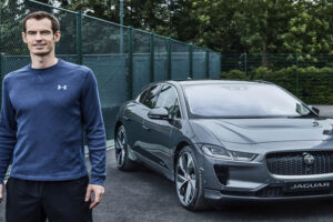 เอาด้วย! นักเทนนิสชื่อดัง “Andy Murray ” จัดให้เปิดตัวรถ Jaguar I-Pace ตัวใหม่ของเขา