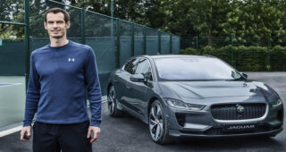 เอาด้วย! นักเทนนิสชื่อดัง “Andy Murray ” จัดให้เปิดตัวรถ Jaguar I-Pace ตัวใหม่ของเขา