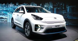 KIA โชว์ตัวรถพลังงานไฟฟ้า 100% “Niro EV model” ในประเทศบ้านเกิดแล้ว
