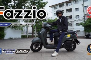 รีวิว Yamaha Fazzio 2023 เครื่องไฮบริด แรงพอได้ ประหยัดดี