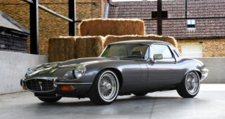 สวยอยู่ ! เผยโฉมรถรีโนเวท "1974 Jaguar E-Type Series 3" แบบคลาสสิกย้อนยุค