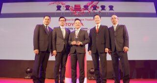 TOYOTA บริษัทรถยนต์รายเดียวรับรางวัล สุดยอดนายจ้างดีเด่น 3 ปีซ้อน